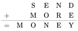 Cryptarithmetic Problem